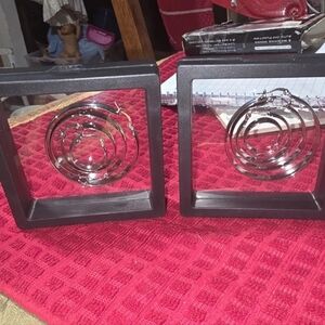 4 Pair New Big Chunky Hoop Sterling Silver Earrings Never Wore